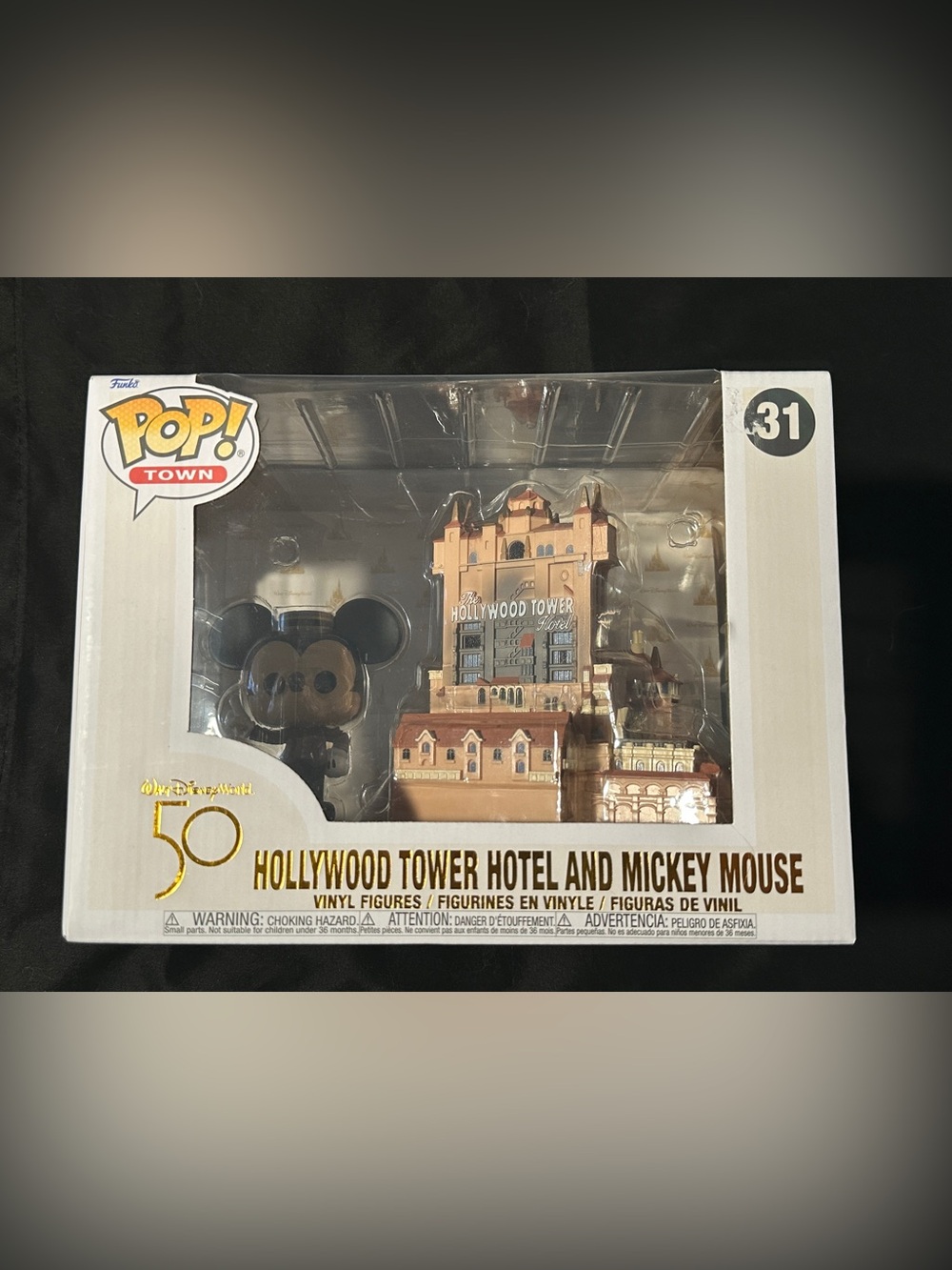 Funko Pop Disney’s Hollywood Tower Hotel and Mickey Mouse